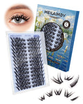 MEILAIMDY DIY Cluster Lashes 0.07mm C Curl (MEDIY006, 140 Clusters 8-15mm Mix Length)